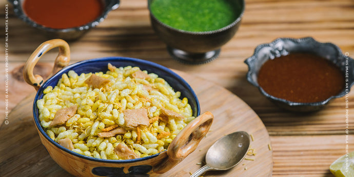 Bhel with Chutney