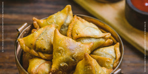 Punjabi Samosas (Half fried)