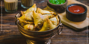 Punjabi Samosas (Half fried)