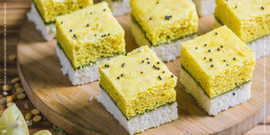 Trirangi Dhokla